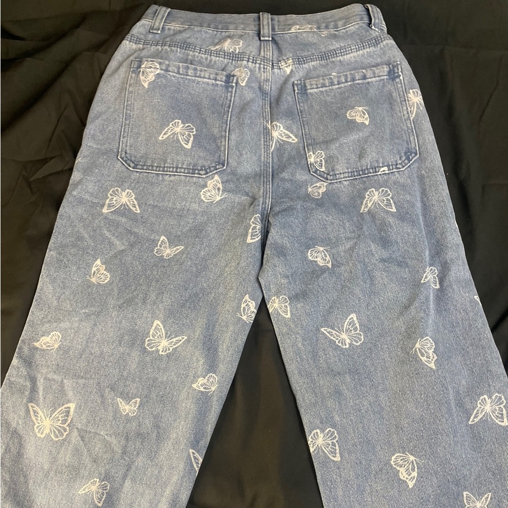 butterfly jeans